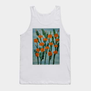 Orange cosmos flowers Tank Top